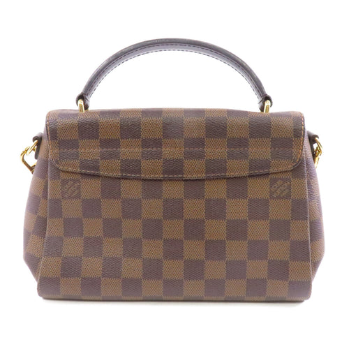LOUIS VUITTON LV GHW Croisette 2 Way Shoulder Bag N53000 Damier Ebene Brown