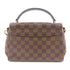 LOUIS VUITTON LV GHW Croisette 2 Way Shoulder Bag N53000 Damier Ebene Brown