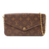 LOUIS VUITTON LV GHW Pochette Felicie Chain Shoulder Bag M61276 Monogram Brown v5