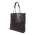 CHANEL CC Chain Shoulder Tote Bag Calfskin Leather Black
