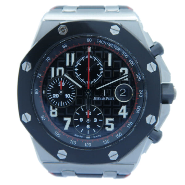 AUDEMARS PIGUET Royal Oak Offshore Automatic Watch 26470SOOOA002CA01 SS Black