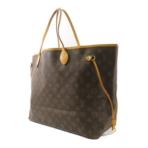 LOUIS VUITTON LV GHW Neverfull GM Tote Bag Shoulder Bag M40157 Monogram