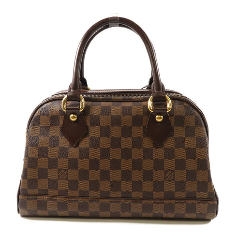 LOUIS VUITTON LV GHW Duomo Handbag Shoulder Bag N60008 Damier Brown