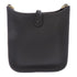 HERMES GHW Evelyne TPM Shoulder Bag Taurillon Clemence Leather Noir Black v1