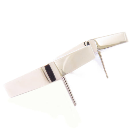 CHANEL CC Earrings Accessories ABD872 Metal Gold White Black