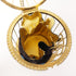 CHANEL CC Bird Cage Chain Hand Bag Gold Plated AS1941