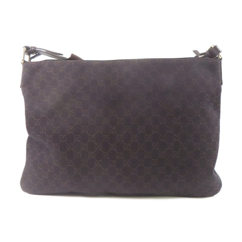 GUCCI GG SHW Shoulder Bag 190628 Canvas Brown
