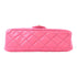 CHANEL Quilted CC GHW Chain Shoulder Bag Lambskin Leather Pink