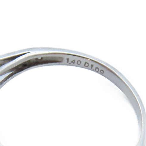 JEWELRY Ring 1.4ct Ruby 1.09ct Diamond PT900 Platinum US#7.75