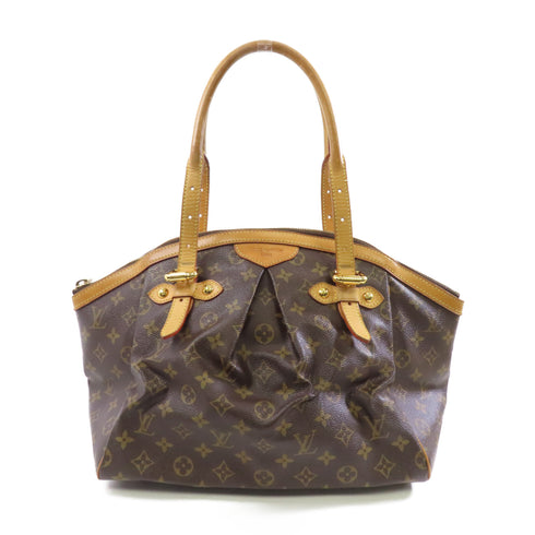 LOUIS VUITTON LV GHW Tivoli GM Shoulder Bag M40144 Monogram Brown