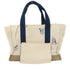 HERMES PHW Adada Tote Bag Canvas White