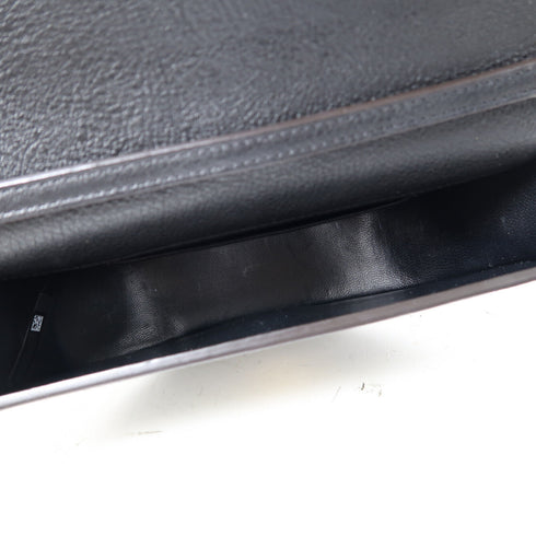 Chloe GHW Nile Bracelet 2 Way Shoulder Bag Calfskin Leather Black