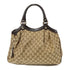 GUCCI GG GHW Shoulder Bag 211944 Canvas Brown v1