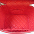 CHANEL Quilted CC GHW Vanity Handbag Cosmetic Pouch Patent Leather Red