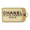 CHANEL CC Brooch Pin Metal Silver Gold Beige