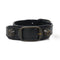 BALENCIAGA Triple Tour Bracelet 236342 Leather Black