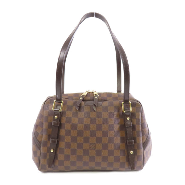 LOUIS VUITTON LV GHW Rivington Shoulder Bag Handbag N41158 Damier Brown