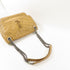 SAINT LAURENT YSL SHW Niki Chain Shoulder Bag Calfskin Leather Begie