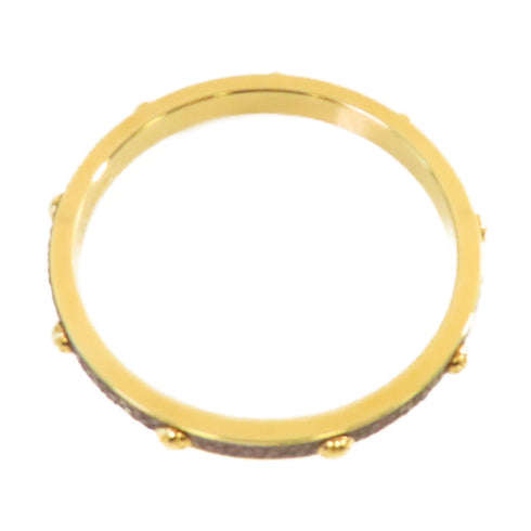 LOUIS VUITTON LV Bangle S Metal Purple Gold Tone Color