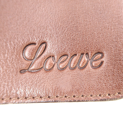 LOEWE GHW Messenger Bag Shoulder Bag Calfskin Leather Brown