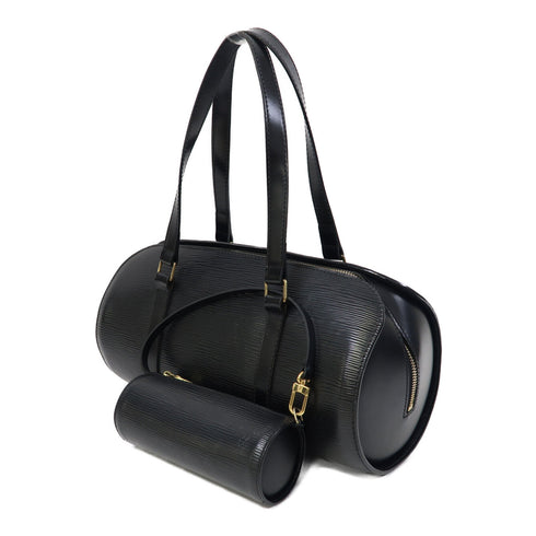 LOUIS VUITTON LV GHW Soufflot Handbag M52222 Epi Black