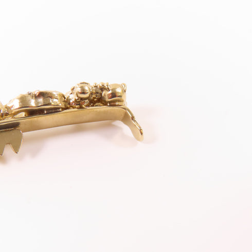 CHANEL CC Hair Clip Accessories PVC/Metal