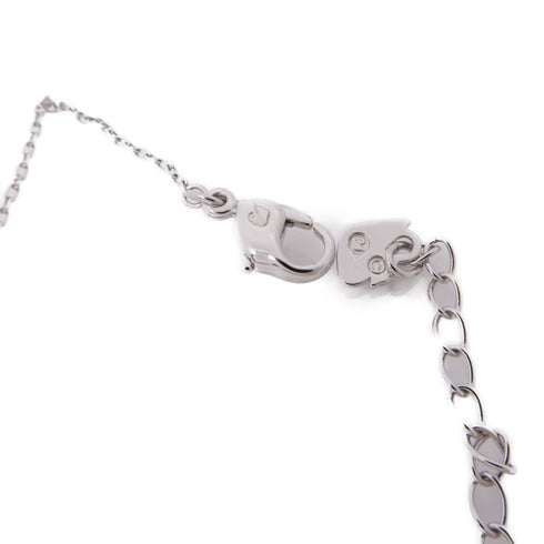 SWAROVSKI Necklace Crystal Pearl/Metal Silver/White