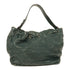 CHANEL CC SHW Shoulder Bag Calfskin Leather Green