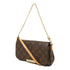 LOUIS VUITTON LV GHW Favorite MM 2 Way Bag M40718 Monogram Brown