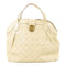 LOUIS VUITTON LV GHW Cirrus MM Handbag M93078 Monogram Mahina Beige