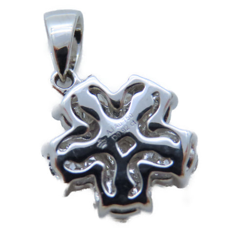 JEWELRY Diamond Pendant Top 18K White Gold