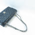 CHANEL Quilted CC SHW Classic Flap Chain Shoulder A01112 Pattern Leather Navy