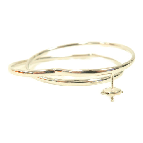 HERMES Earring 925 Sterling Silver