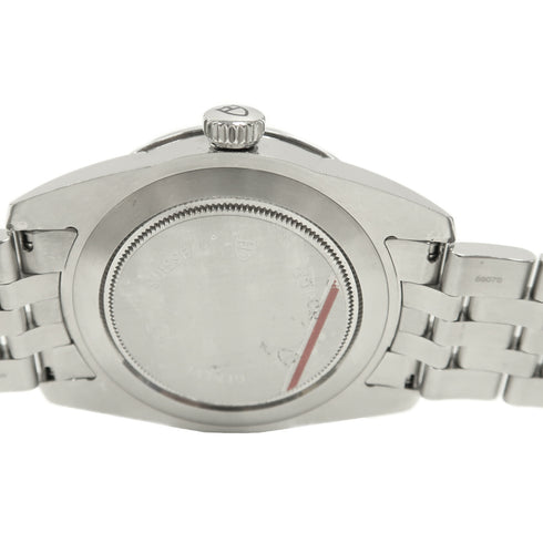 TUDOR Glamour Double Date 42mm Automatic Watch 57000 Stainless Steel Grey