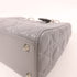 Christian Dior CD SHW Lady Dior 2 Way Bag 18-MA-1116 Lambskin Leather Grey