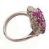 FINE JEWELRY 2.88ct Pink Sapphire 0.43ct Diamond Ring PT900 Platinum US#6.5