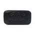 CHANEL Quilted CC GHW Chain Shoulder Vanity Case Bag Lambskin Leather Black v1