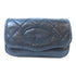 CHANEL Quilted CC SHW Waist Bag 31399 Calfskin Leather Black