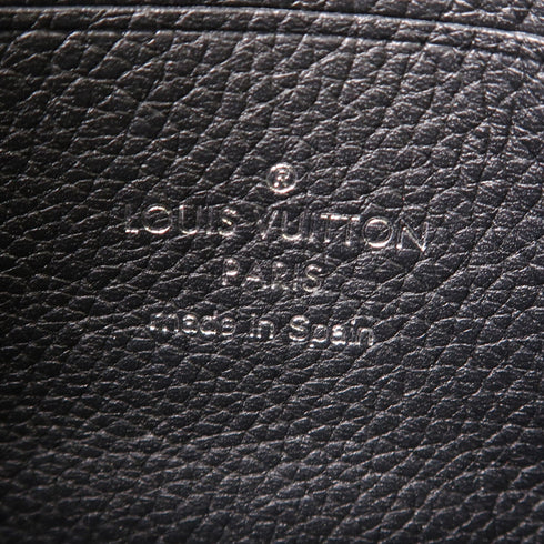 LOUIS VUITTON LV SHW Mylockme Chain Shoulder Bag M63471 Calfskin Leather Black v2