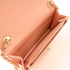 CHANEL CC GHW Chain Shoulder Bag Lambskin Leather Pink