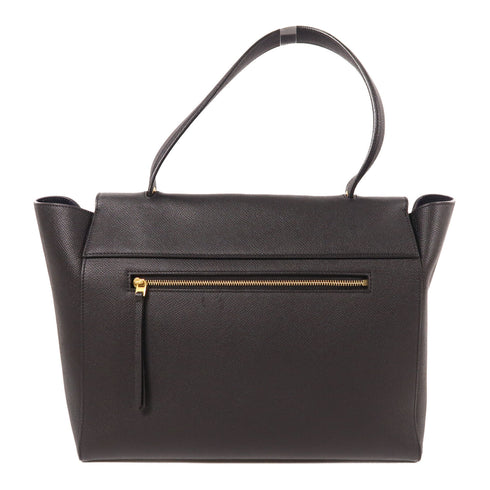 CELINE GHW Micro Belt Handbag 189153ZVA.10DC Calfskin Leather Black