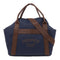 HERMES PHW The Grooming Tote Bag Canvas Blue
