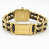CHANEL CC Premiere L Quartz Watch H0001 Gold Plated Leather Black v2