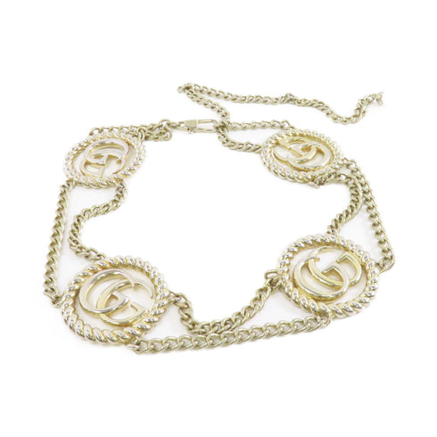 GUCCI GG Chain Belt Metal Gold Color