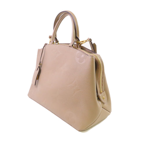 LOUIS VUITTON LV GHW Grand Palais Hand Shoulder Bag M45833 Mono Empreinte Beige