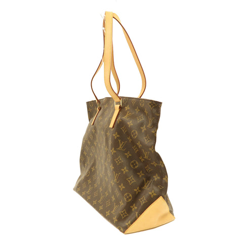 LOUIS VUITTON LV GHW Cabas Mezzo Shoulder Tote Bag M51151 Monogram Brown