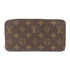 LOUIS VUITTON LV GHW Zippy Long Wallet Monogram Brown