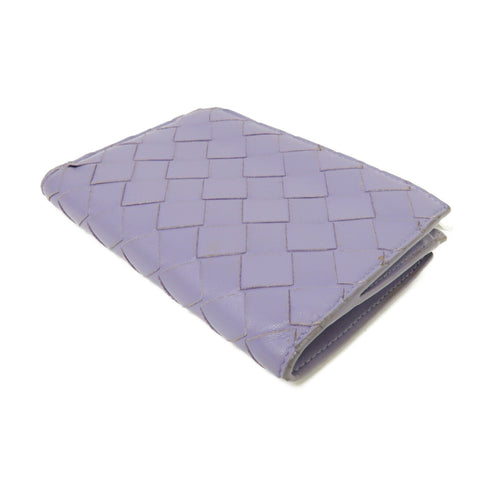 BOTTEGA VENETA BV SHW Wallet Leather Purple