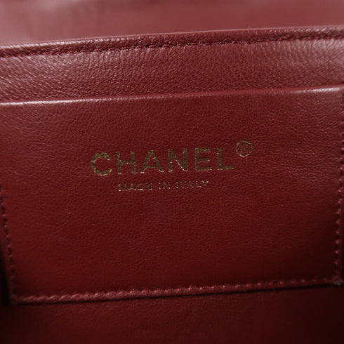 CHANEL CC GHW Chain Shoulder Bag Calfskin Leather Black v3