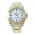 ROLEX Yacht Master Automatic Watch 168623 18K Yellow Gold Stainless Steel White